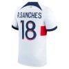 Oficiální Fotbalový Dres Paris Saint-Germain R.Sanches 18 Hostující 2023-24 pro Muži